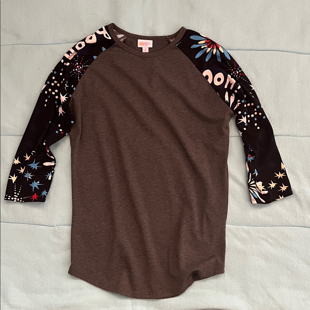 LulaRoe‎ Randy patriotic top